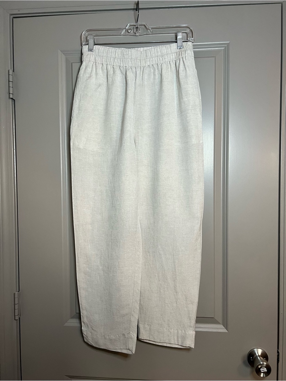 Madewell Straight Leg Linen Pants Lightweight Size Small